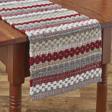 Farmhouse Holiday Table Runner - Chindi 13x36 Park Designs - The Fox Decor